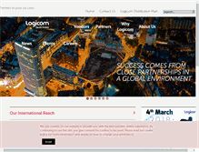 Tablet Screenshot of logicom.com.sa